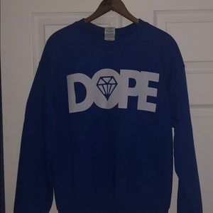 DOPE custom sweatshirt